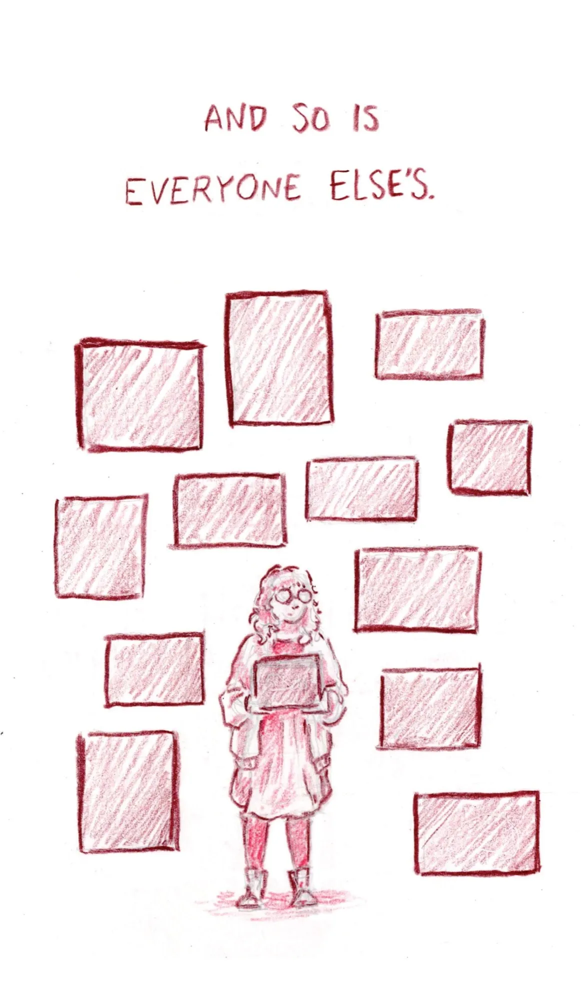 OCD Comic by Ellie Erhart
